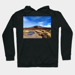 volcanic crater Hoodie